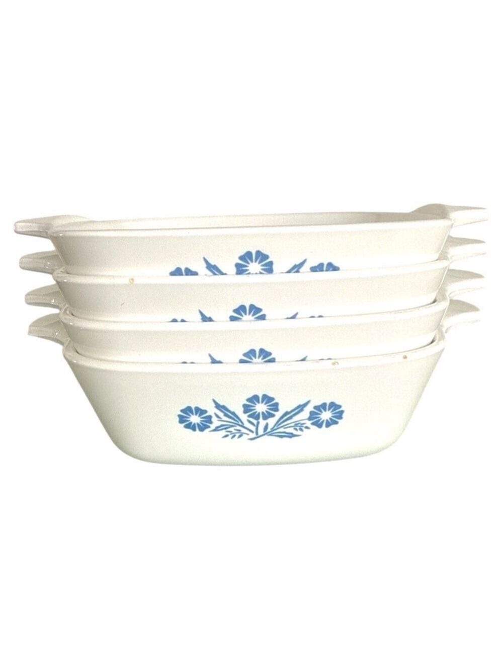 Vintage Corning Ware Coneflower P-41 Petite Pans - Set of 4